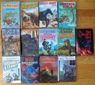 Anthony and Simak Science Fiction Books