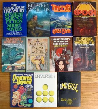 Fantasy and Science Fiction Books