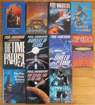 Pol Anderson Science Fiction Books